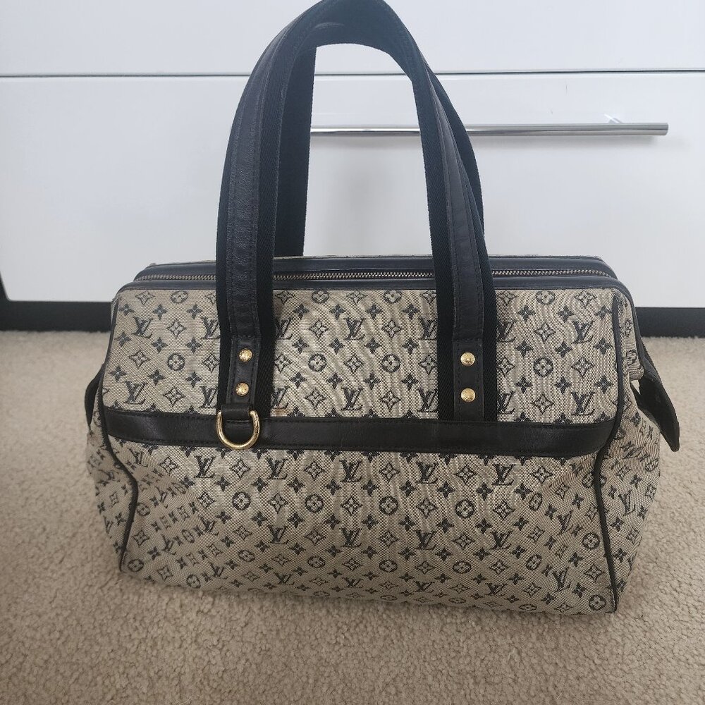 Louis Vuitton Josephine PM Monogram Canvas Bag used Authentic